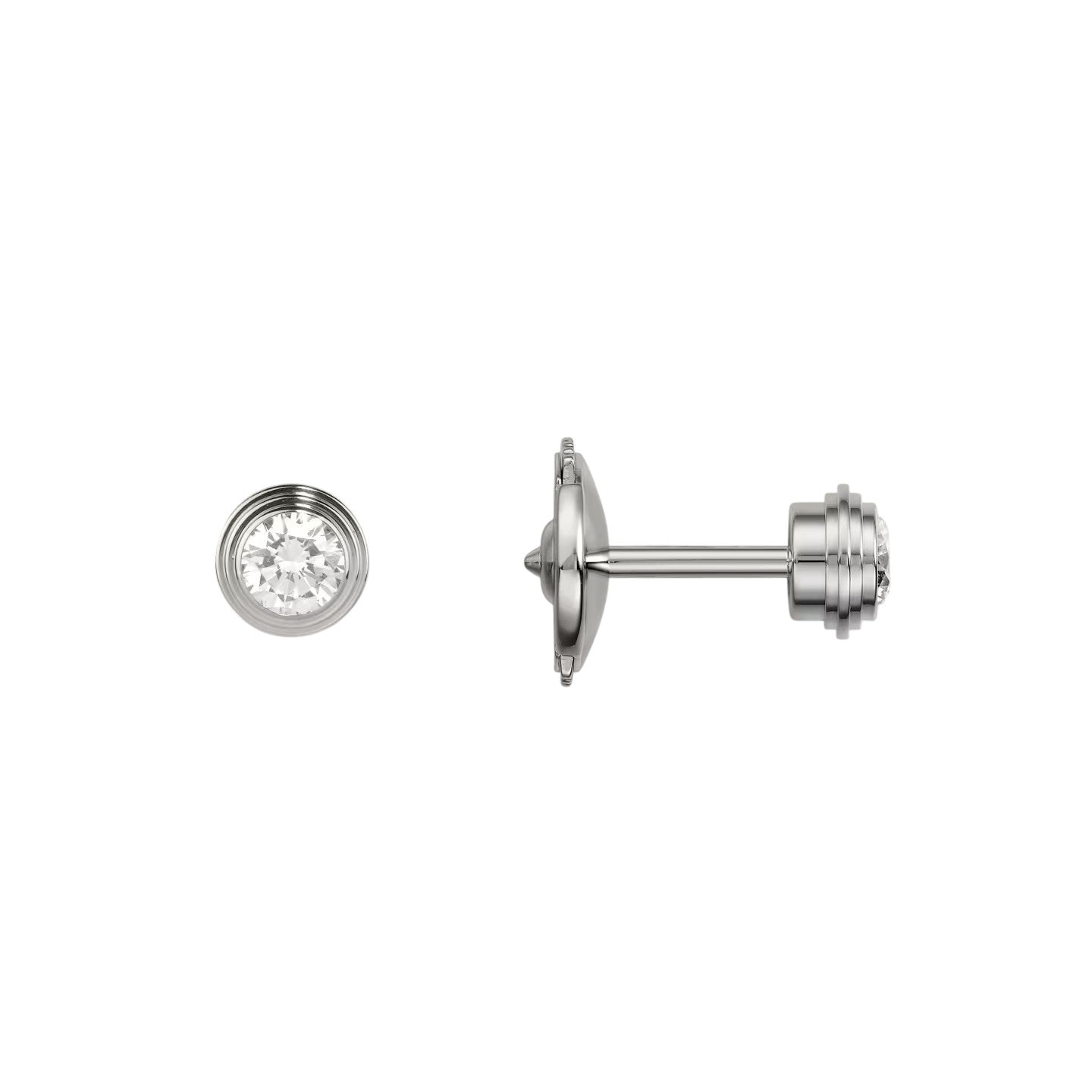 [Novalux]D'AMOUR 5MM DIAMOND STUD EARRINGS