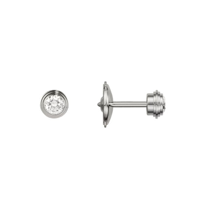 [Novalux]D'AMOUR 5MM DIAMOND STUD EARRINGS