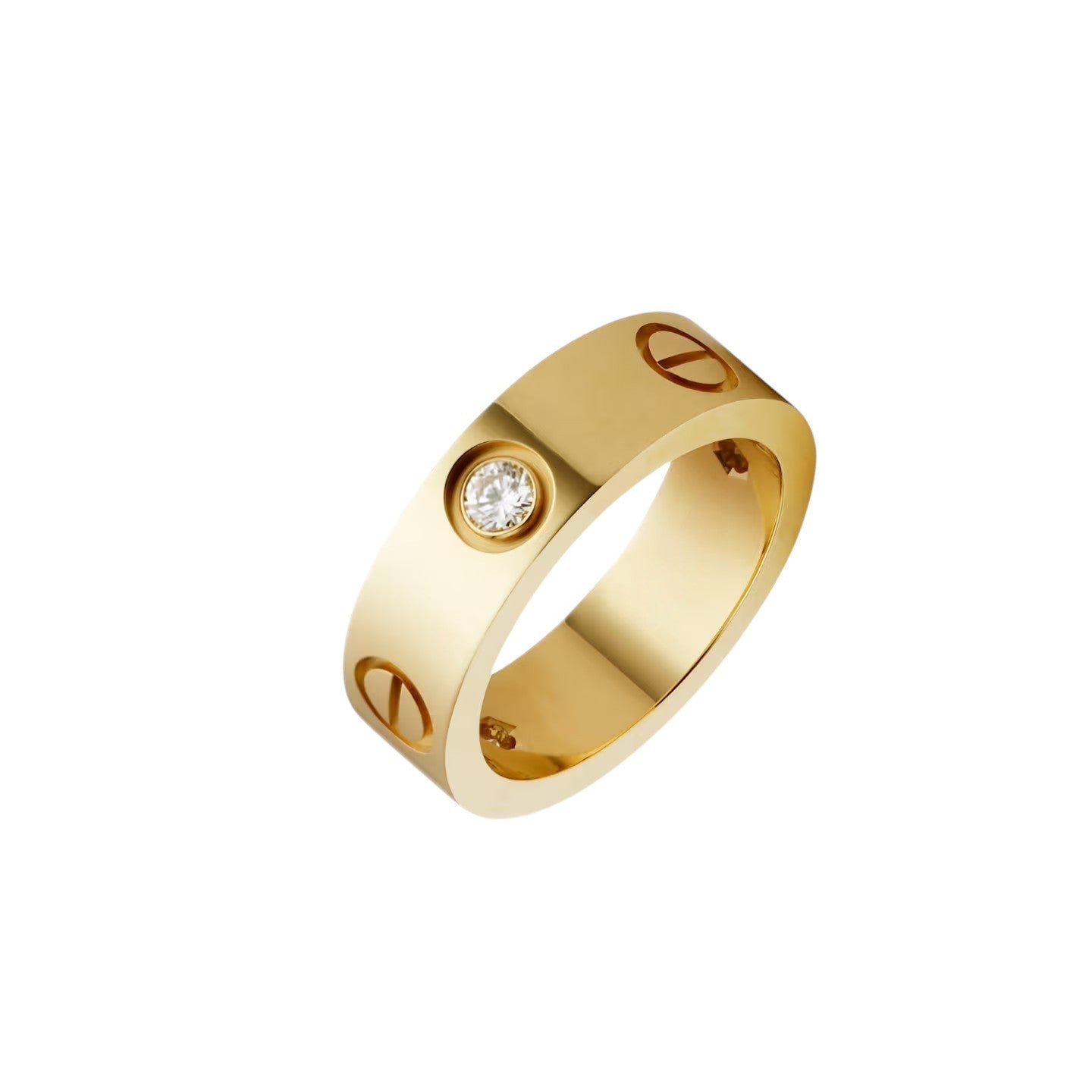 [Novalux]LOVE 5.5MM 3 DIAMONDS RING