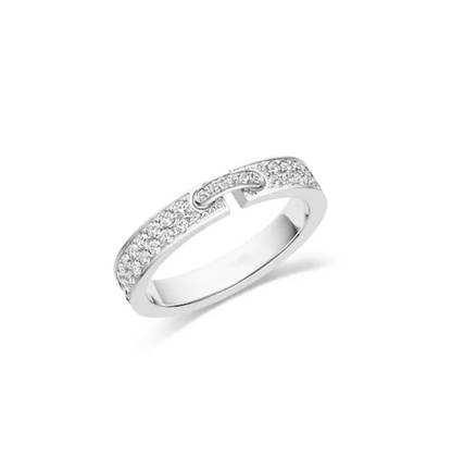 [Novalux]ALLIANCE LIENS VIDENCE PAVED DIAMOND 4MM RING
