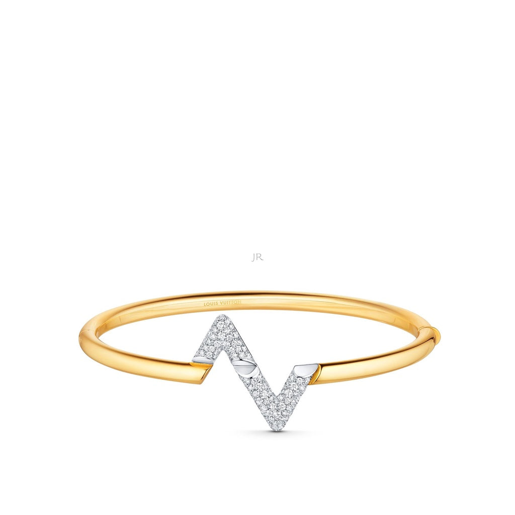 [Novalux]VOLTE UPSITE DOWN GOLD DIAMOND BRACELET