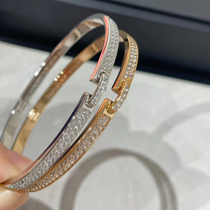 [Novalux]LIENS VIDENCE DIAMOND PAVED BRACELET