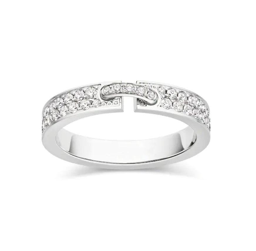 [Novalux]ALLIANCE LIENS VIDENCE PAVED DIAMOND 4MM RING
