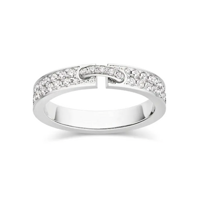 [Novalux]ALLIANCE LIENS VIDENCE PAVED DIAMOND 4MM RING