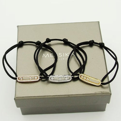 [Novalux]CARE(S) PAVÉ CORD BRACELET