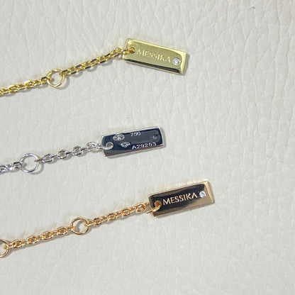 [Novalux]LUCKY EYE PAVÉ-SET DIAMOND BRACELET