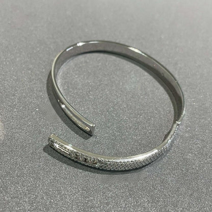 [Novalux]MOVE NOA PAVÉ DIAMOND BANGLE BRACELET