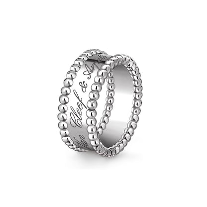 [Novalux]SIGNATURE DUAL-BEADED BAND RING