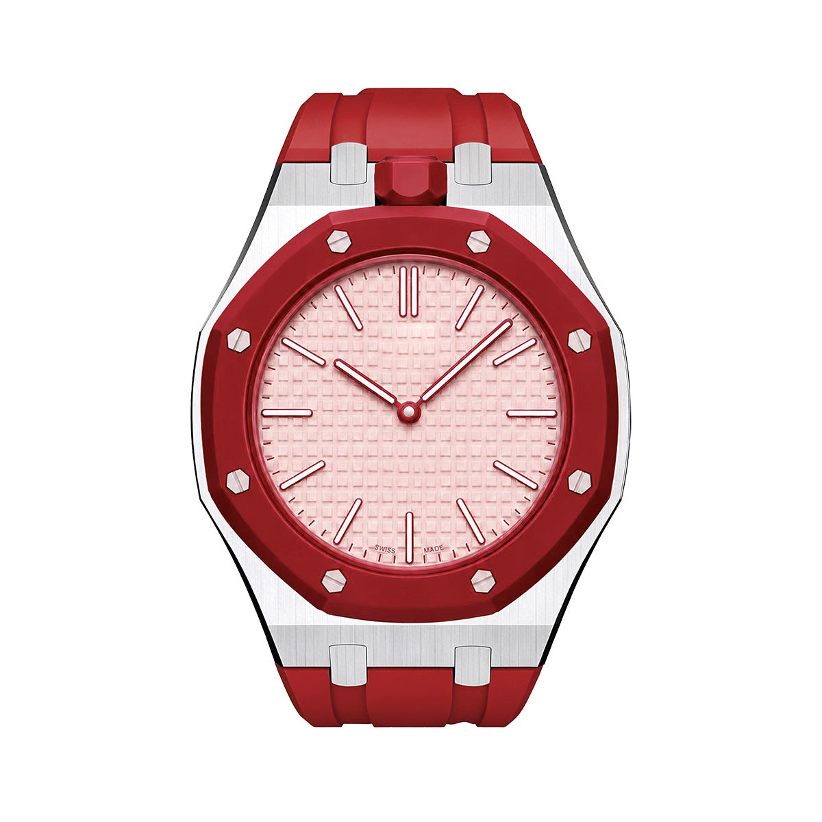 [Novalux]ROYAL OAK POP EXCLUSIVE STEEL CASE & SILICONE STRAP