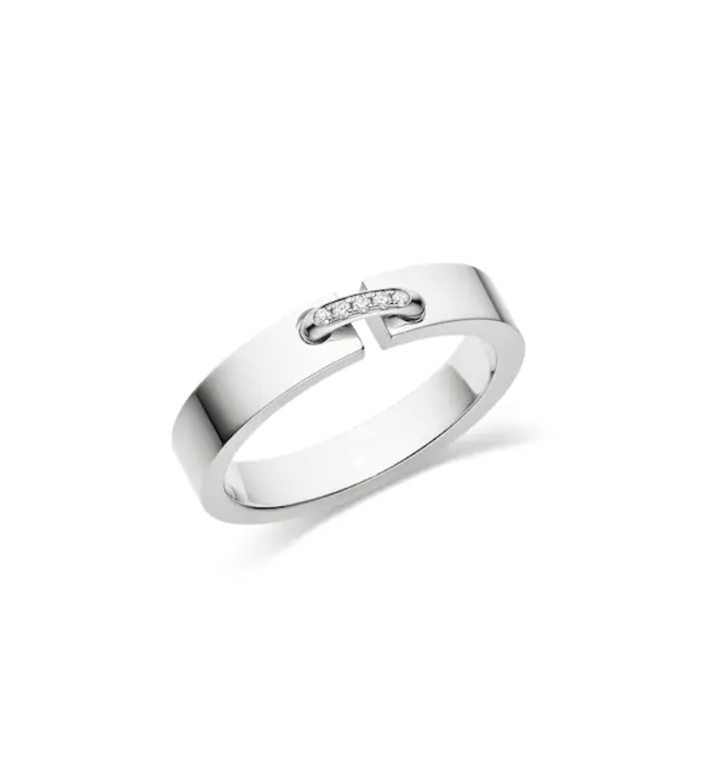 [Novalux]ALLIANCE LIENS VIDENCE DIAMOND 4MM RING