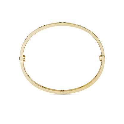 [Novalux]CLASSIC 6.1MM LOVE BANGLE - 10-DIAMOND