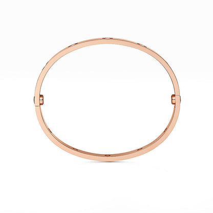 [Novalux]CLASSIC 6.1MM LOVE BANGLE - 10-DIAMOND