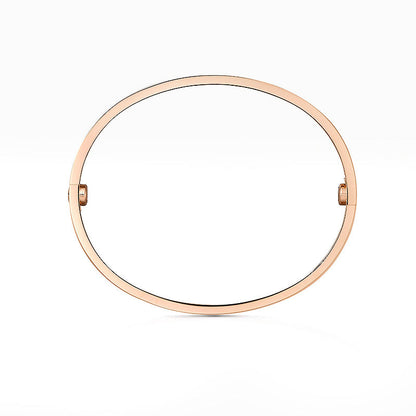 [Novalux]CLASSIC 6.1MM LOVE BANGLE - 4-DIAMOND