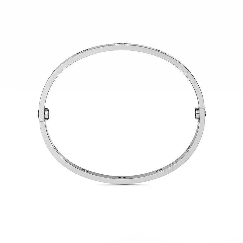 [Novalux]CLASSIC 6.1MM LOVE BANGLE - 10-DIAMOND