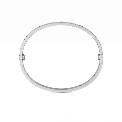 [Novalux]CLASSIC 6.1MM LOVE BANGLE - 10-DIAMOND