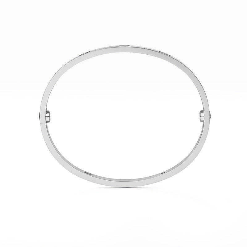 [Novalux]CLASSIC 6.1MM LOVE BANGLE - 4-DIAMOND