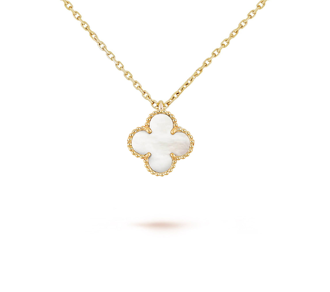 [Novalux]9.5MM MINI CLOVER PENDANT NECKLACE COLLECTION