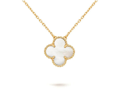 [Novalux]15MM CLOVER FLOWER PENDANT NECKLACE COLLECTION