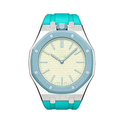 [Novalux]ROYAL OAK POP EXCLUSIVE STEEL CASE & SILICONE STRAP