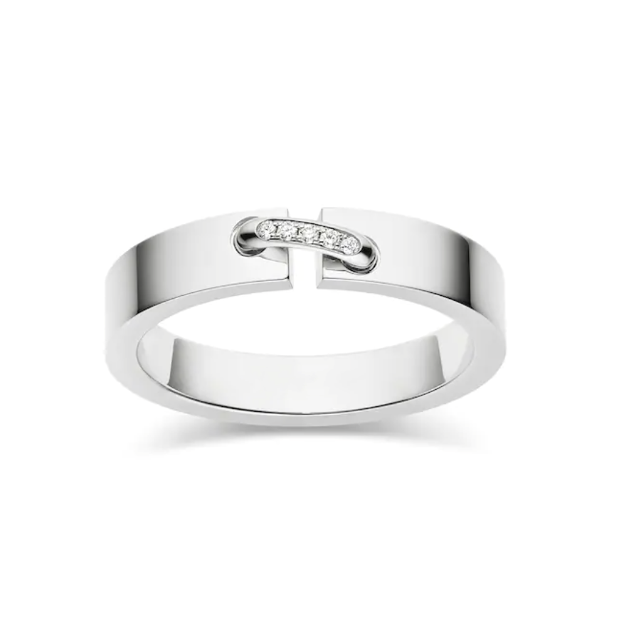 [Novalux]ALLIANCE LIENS VIDENCE DIAMOND 4MM RING