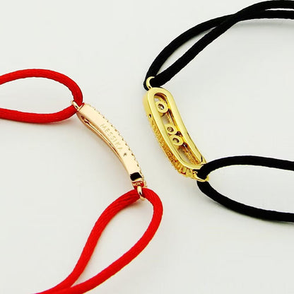 [Novalux]CARE(S) PAVÉ CORD BRACELET