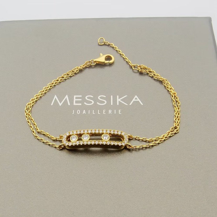 [Novalux]MOVE CLASSIQUE PAVÉ DIAMOND BRACELET