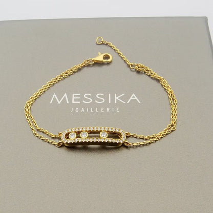 [Novalux]MOVE CLASSIQUE PAVÉ DIAMOND BRACELET