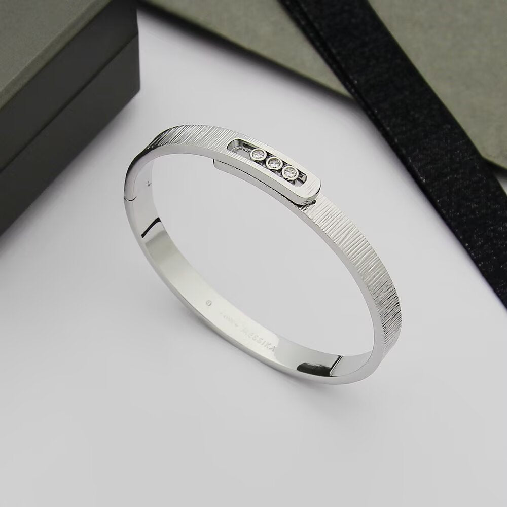 [Novalux]MOVE NOA CISELÉ BANGLE BRACELET