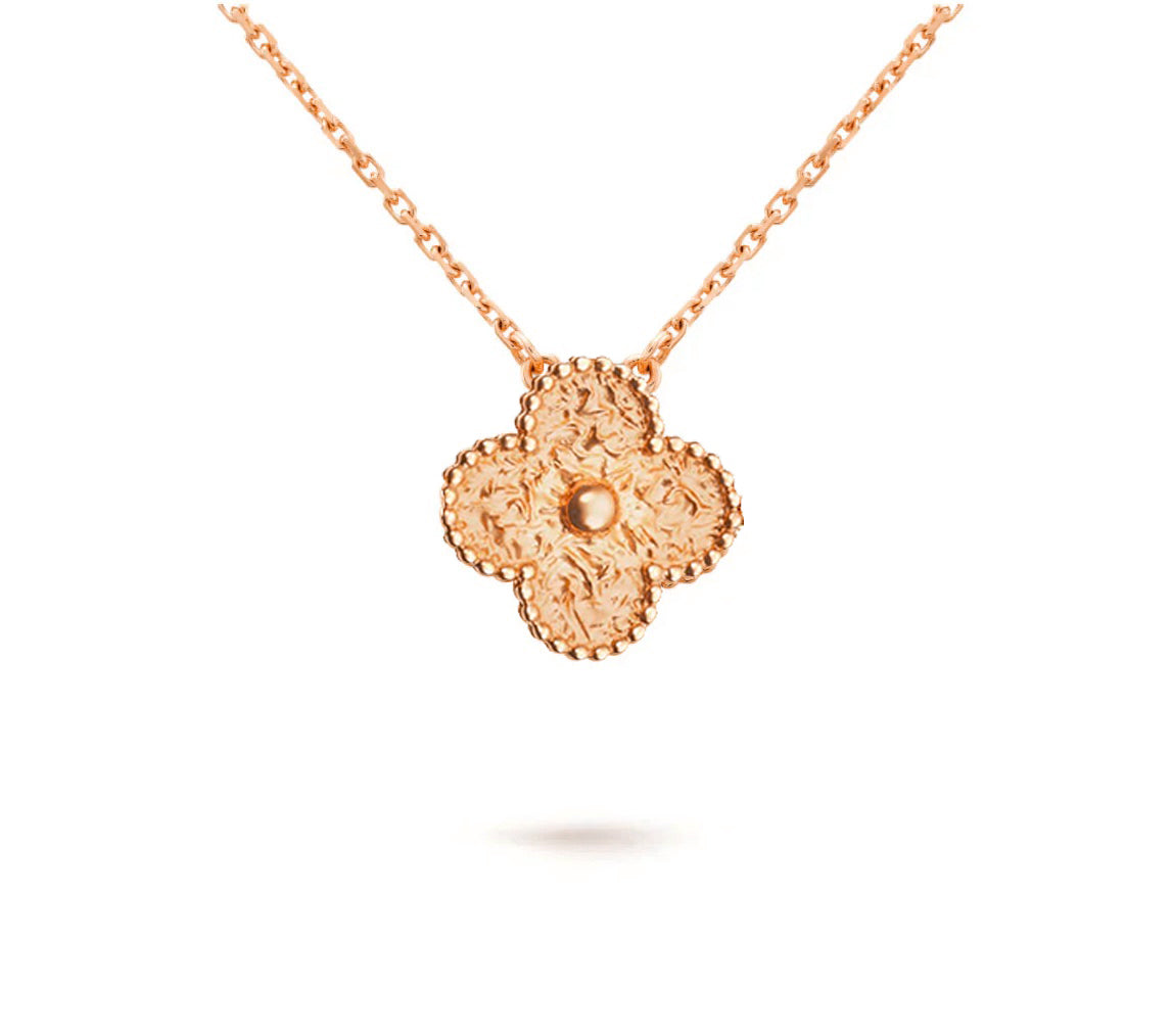[Novalux]15MM CLOVER FLOWER PENDANT NECKLACE COLLECTION