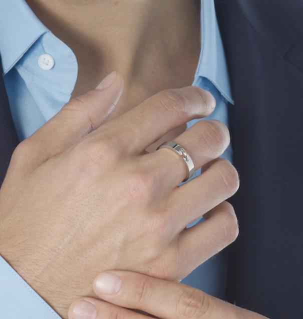 [Novalux]ALLIANCE LIENS VIDENCE 4MM RING