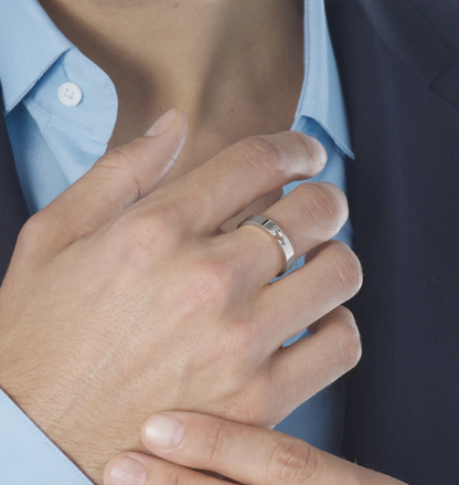 [Novalux]ALLIANCE LIENS VIDENCE 4MM RING