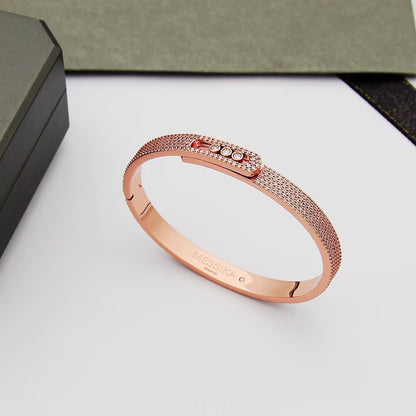 [Novalux]MOVE NOA FULL-PAVÉ DIAMOND BANGLE BRACELET