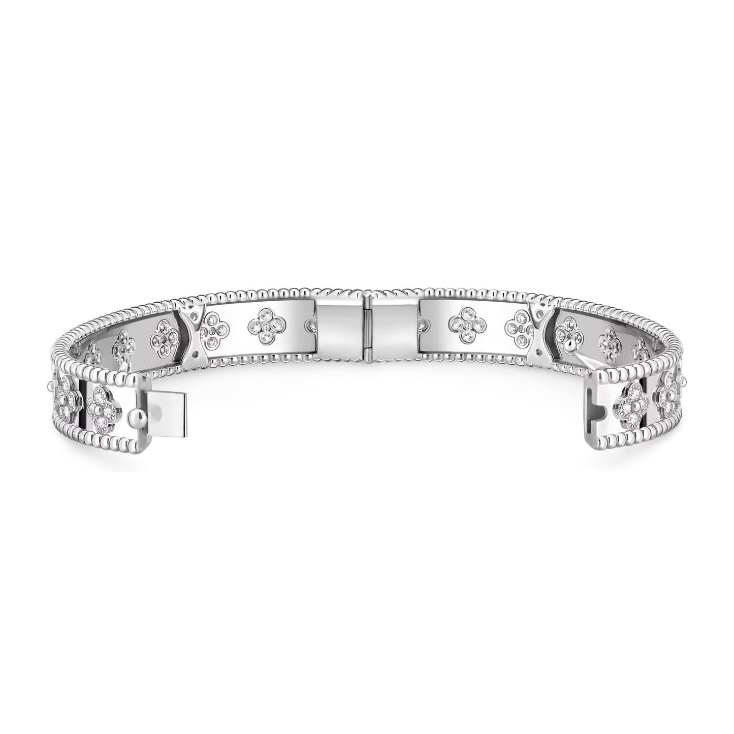 [Novalux]KALEIDOSCOPE RADIANCE WIDE BANGLE BRACELET