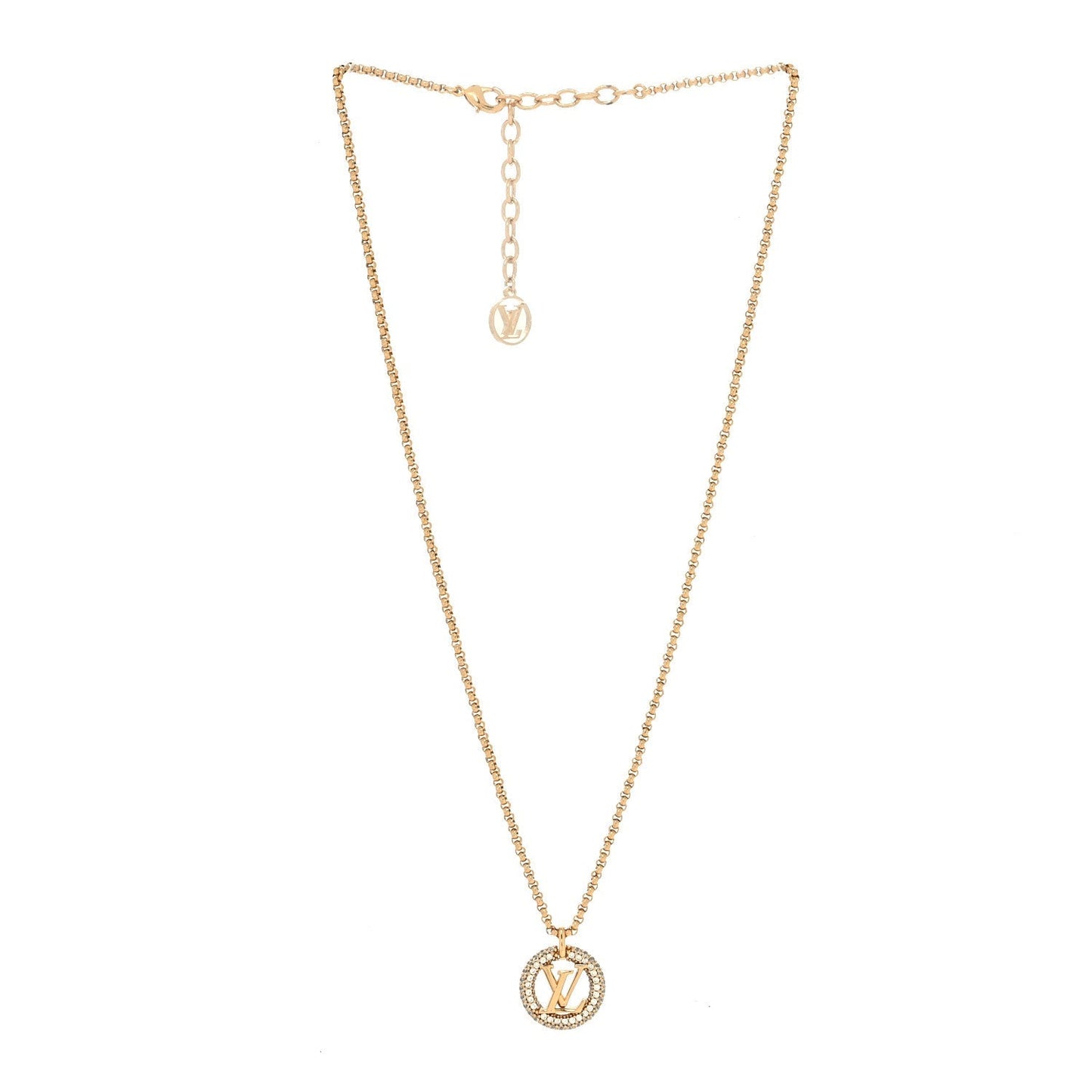 [Novalux]BY NIGHT DIAMOND PAVED NECKLACE