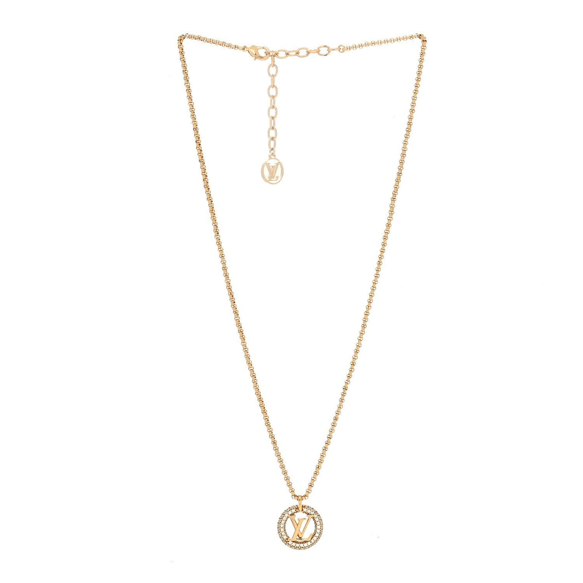 [Novalux]BY NIGHT DIAMOND PAVED NECKLACE