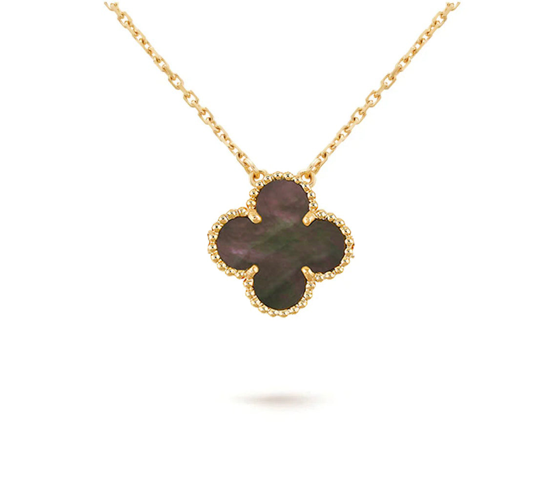 [Novalux]15MM CLOVER FLOWER PENDANT NECKLACE COLLECTION