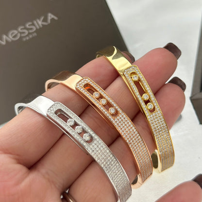 [Novalux]MOVE NOA PAVÉ DIAMOND BANGLE BRACELET