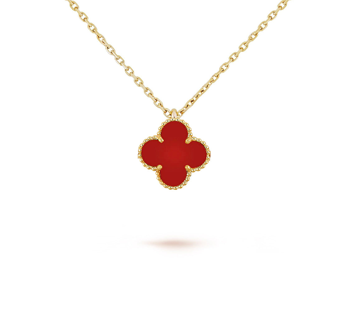 [Novalux]9.5MM MINI CLOVER PENDANT NECKLACE COLLECTION