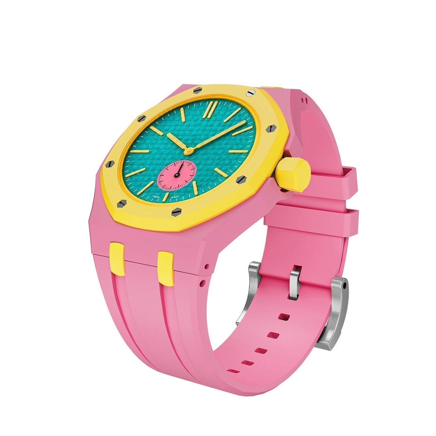 [Novalux]ROYAL OAK POP EXCLUSIVE BIOCERAMIC CASE & SILICONE STRAP