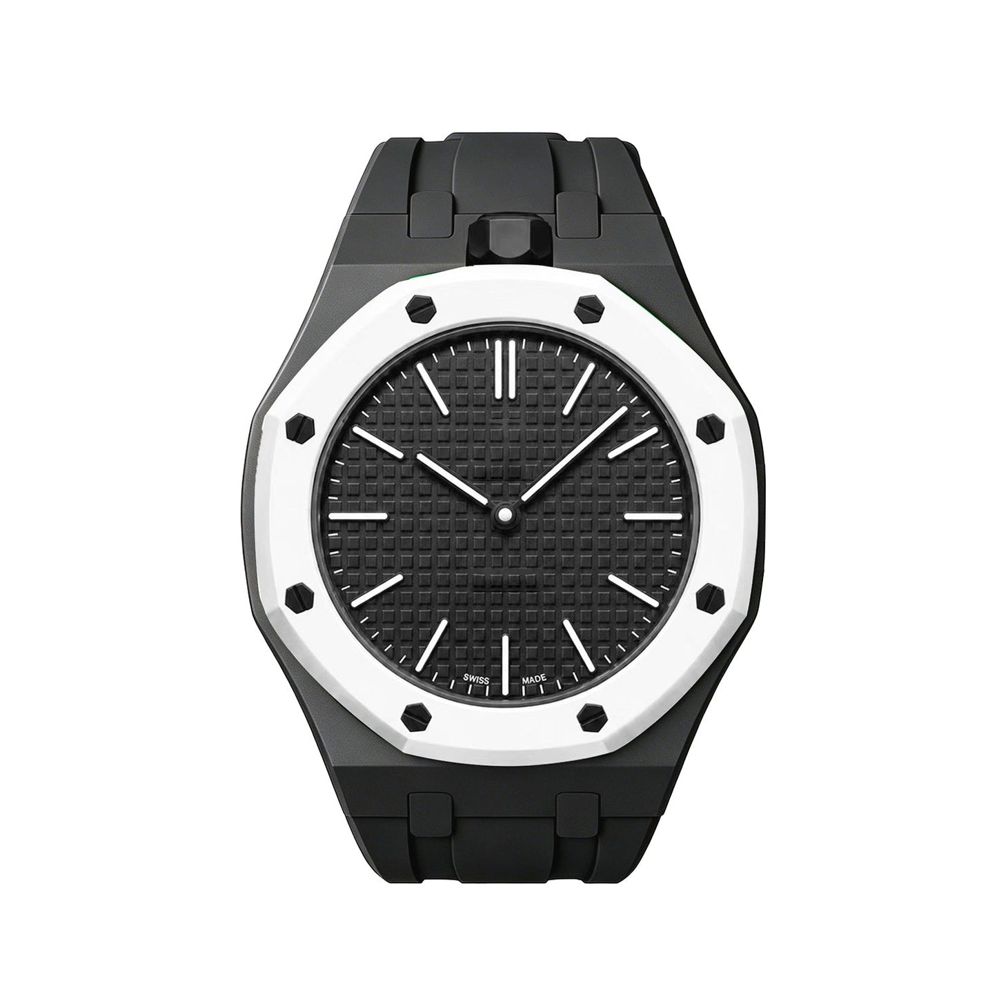 [Novalux]OAK POP EXCLUSIVE BLACK SILICONE STRAP