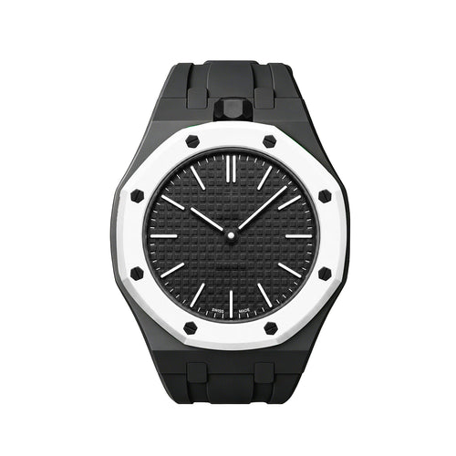 [Novalux]OAK POP EXCLUSIVE BLACK SILICONE STRAP