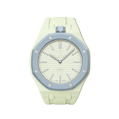 [Novalux]OAK POP EXCLUSIVE CREAMY YELLOW SILICONE STRAP