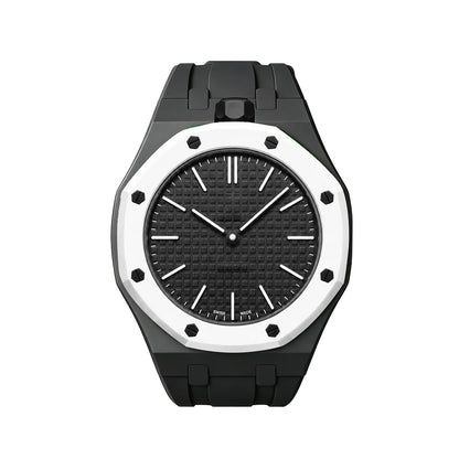[Novalux]OAK POP EXCLUSIVE BLACK SILICONE STRAP