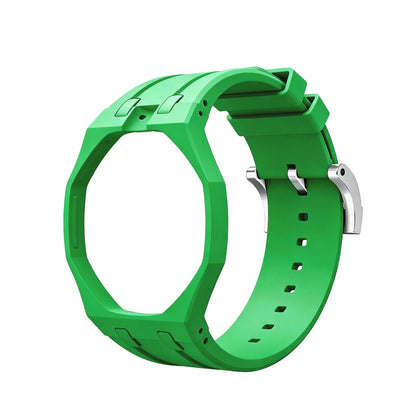 [Novalux]OAK POP EXCLUSIVE GREEN SILICONE STRAP