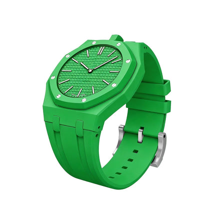 [Novalux]OAK POP EXCLUSIVE GREEN SILICONE STRAP