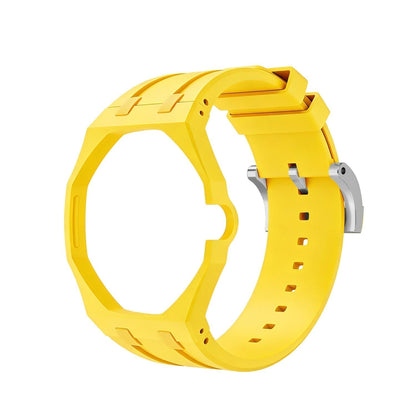 [Novalux]OAK POP EXCLUSIVE YELLOW SILICONE STRAP