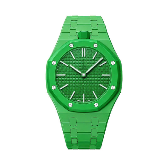 [Novalux]OAK POP EXCLUSIVE GREEN  BIOCERAMIC STRAP