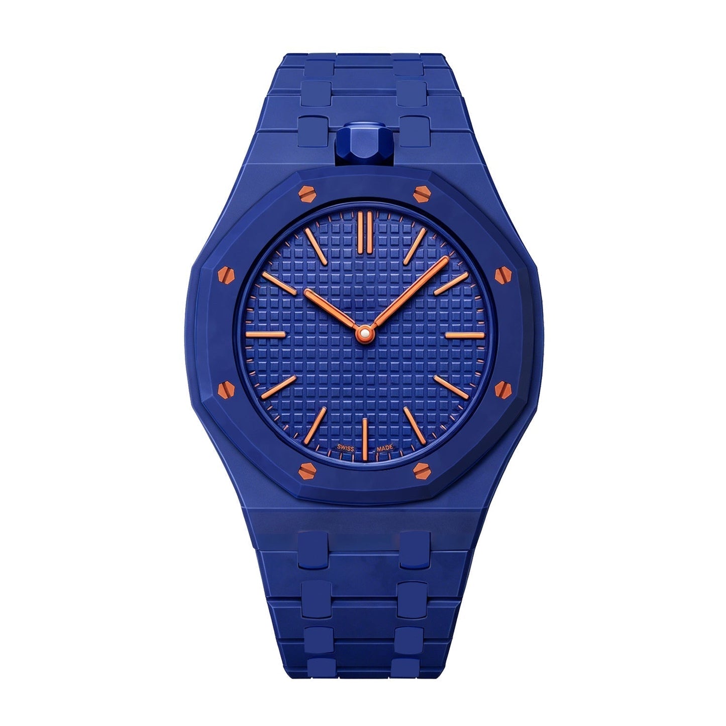 [Novalux]OAK POP EXCLUSIVE DARK BLUE BIOCERAMIC STRAP