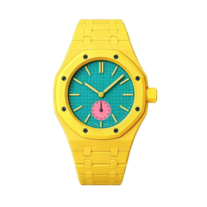 [Novalux]OAK POP EXCLUSIVE YELLOW BIOCERAMIC STRAP