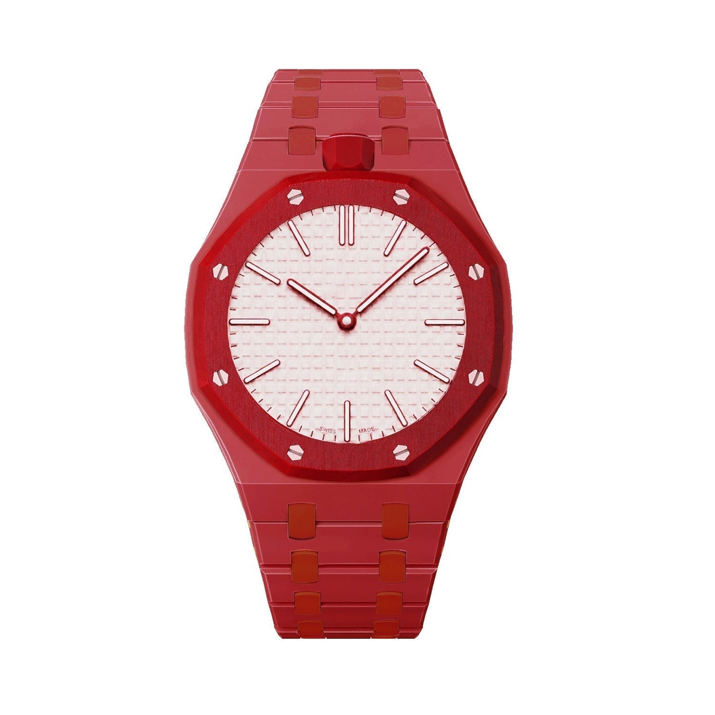 [Novalux]OAK POP EXCLUSIVE RED BIOCERAMIC STRAP